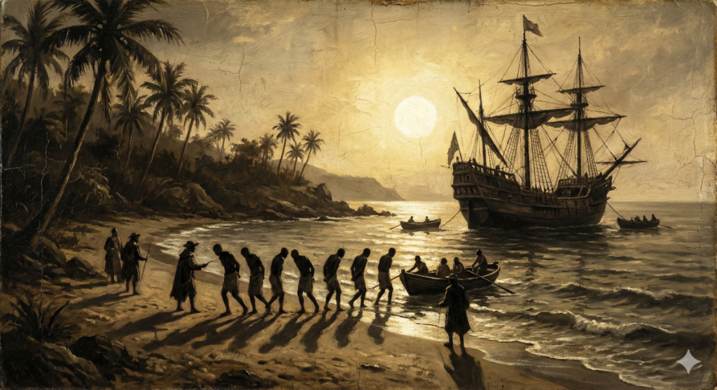 1535 Turning Point in History Portuguese slave ship