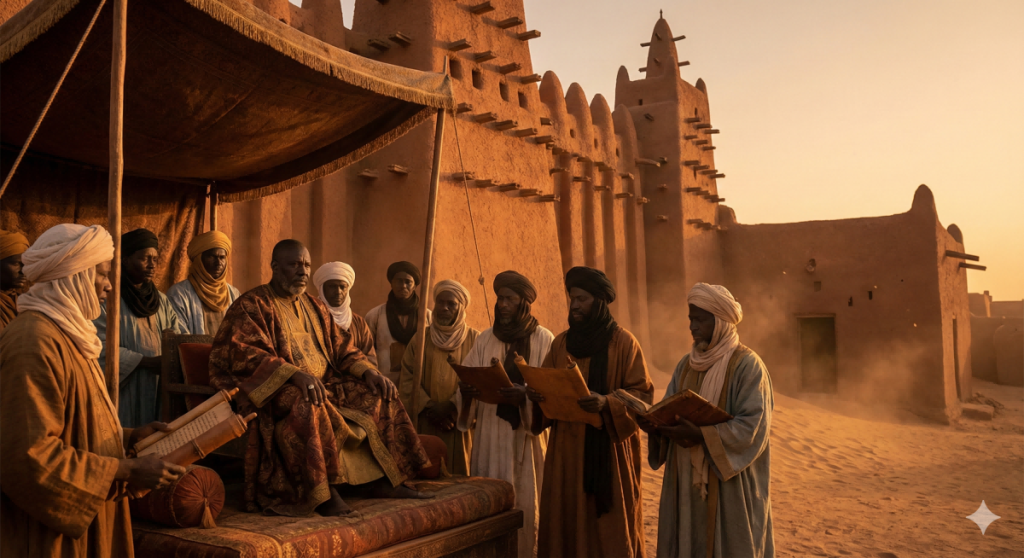 The Golden hour in Timbuktu
