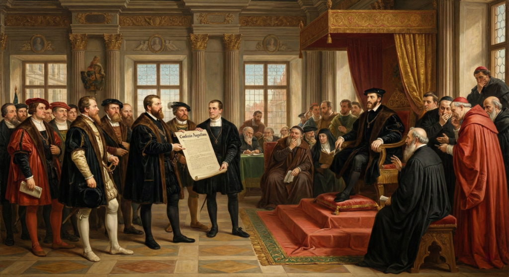 the Diet of Augsburg, 1530.